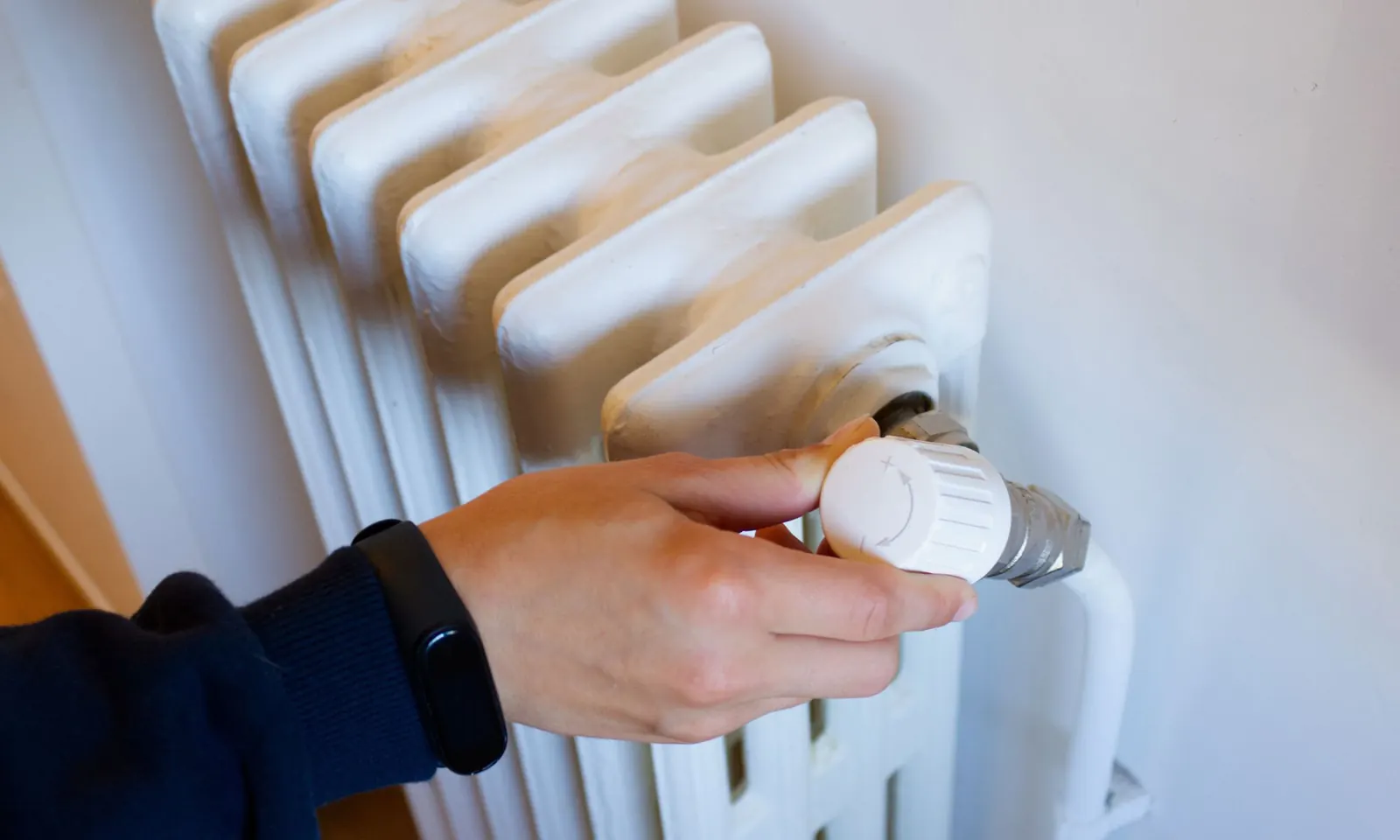 Power flushing a central heating system